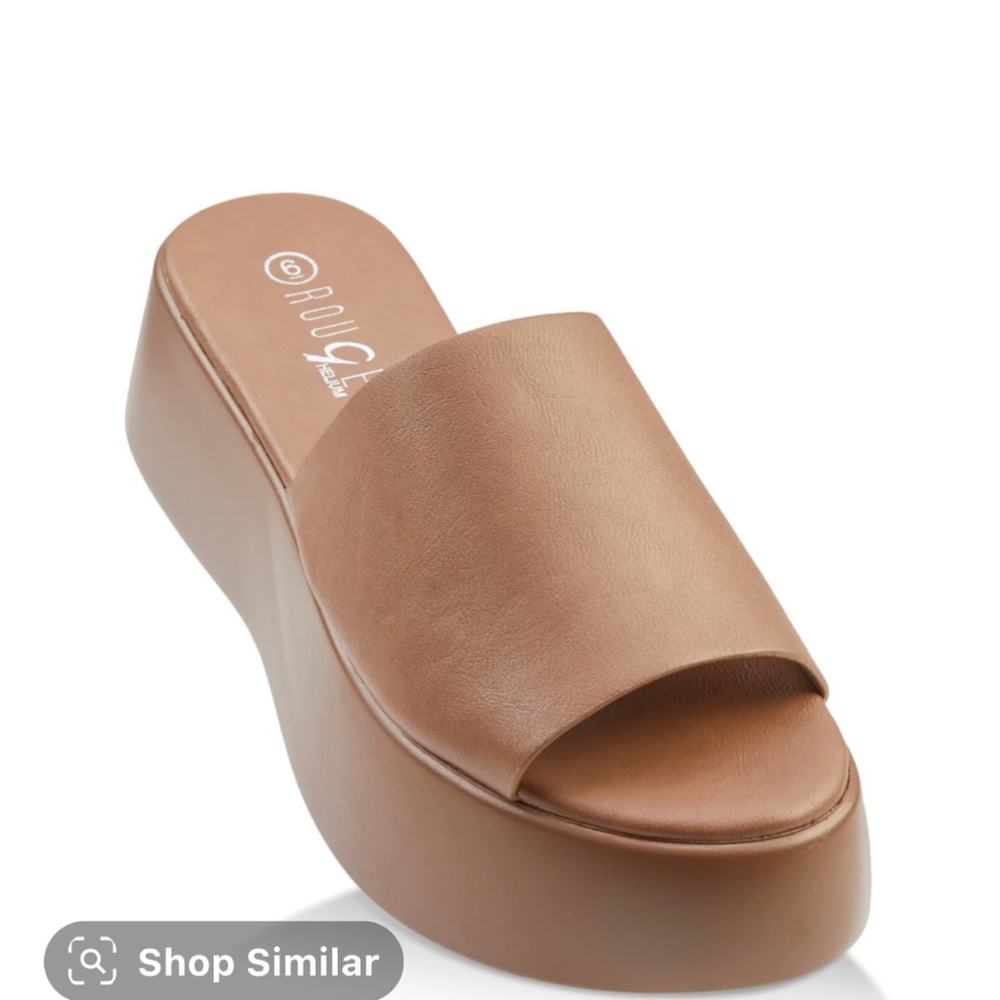 NEW Platform Slide Sandals